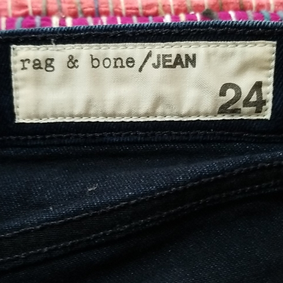 Rag & bones Capri indingo denim midrise Jeans - Picture 10 of 13